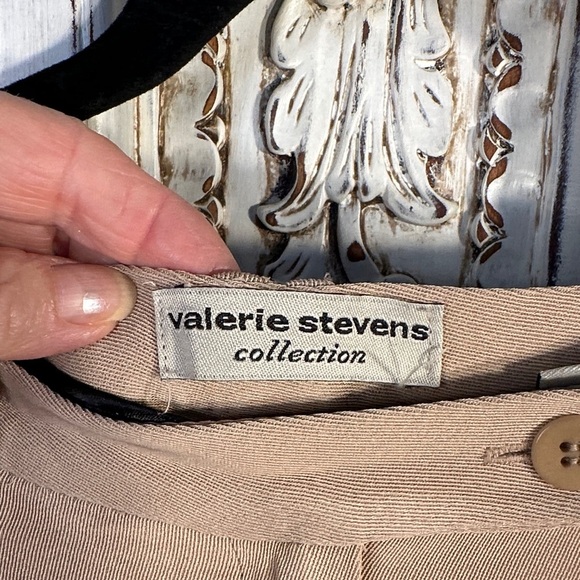 Vintage Valerie Stevens Classic Beige Trousers - Picture 2 of 10